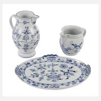 Meißen Teichert Konvolut "Zwiebelmuster"111