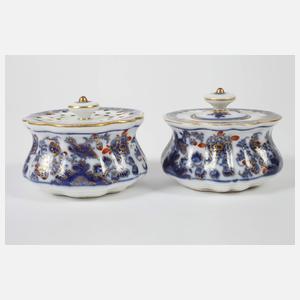Meissen Schreibset "Indisches Vogelmodell"
