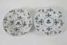 Meissen Konvolut frühe Teller "Blaumalerei"