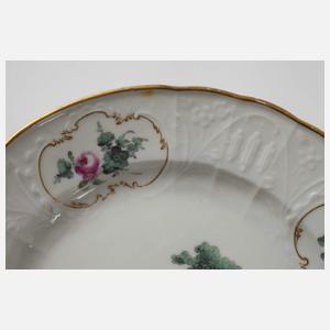 Meissen Zierteller "Figurenmalerei nach Watteau"