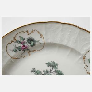Meissen Zierteller "Figurenmalerei nach Watteau"