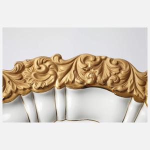 Meissen Prunkplatte Reliefdekor