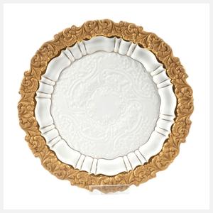 Meissen Prunkplatte Reliefdekor