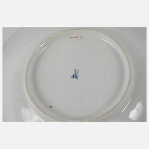 Meissen Prunkschale "Rote Rose"