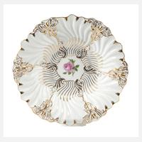 Meissen Prunkschale "Rote Rose"111