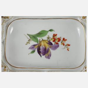 Meissen prunkvolle Henkelschale "Blume 2"
