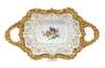 Meissen prunkvolle Henkelschale "Blume 2"