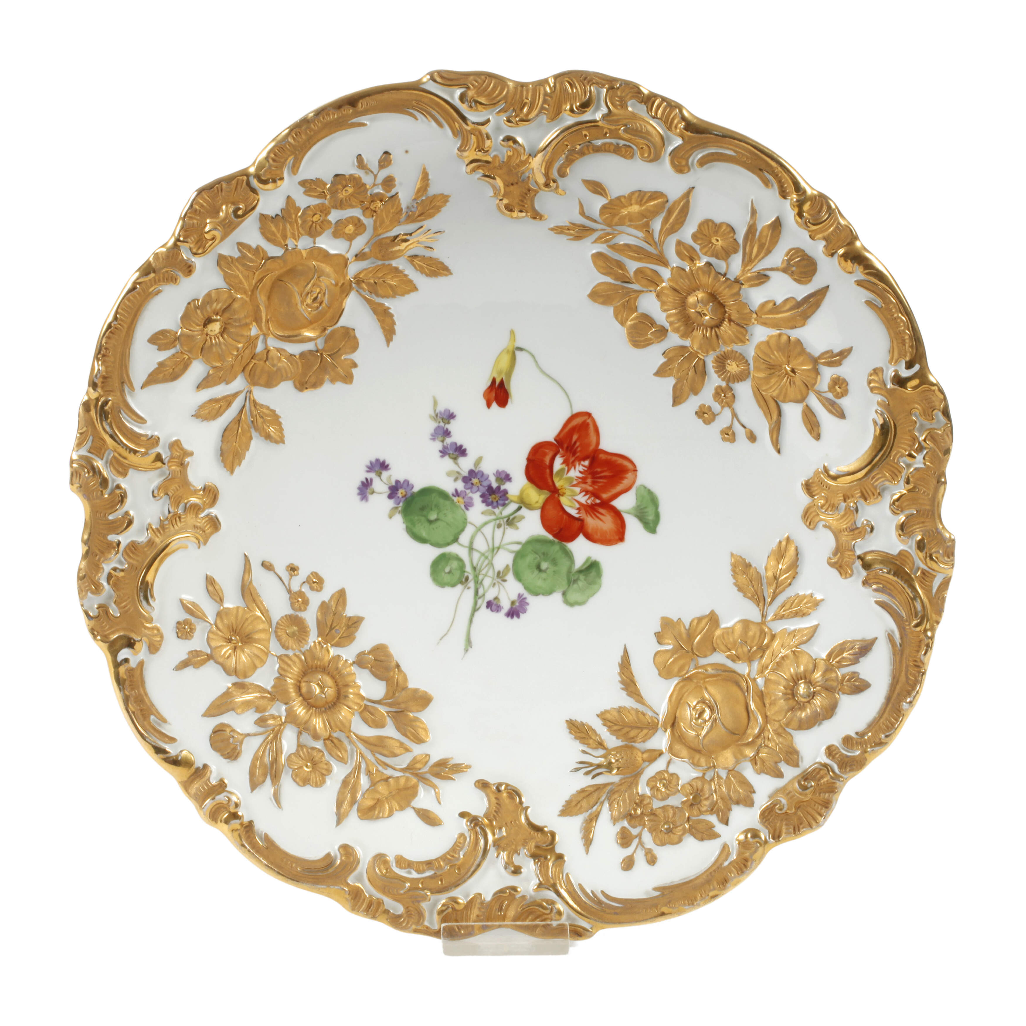 Meissen Prunkschale "Blume 2"