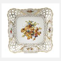 Meissen Durchbruchschale Pilzdekor111