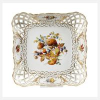 Meissen Durchbruchschale Pilzdekor111