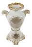 Meissen große Prunkvase Rocaillerelief