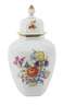 Meissen große Deckelvase "Blumenbukett"
