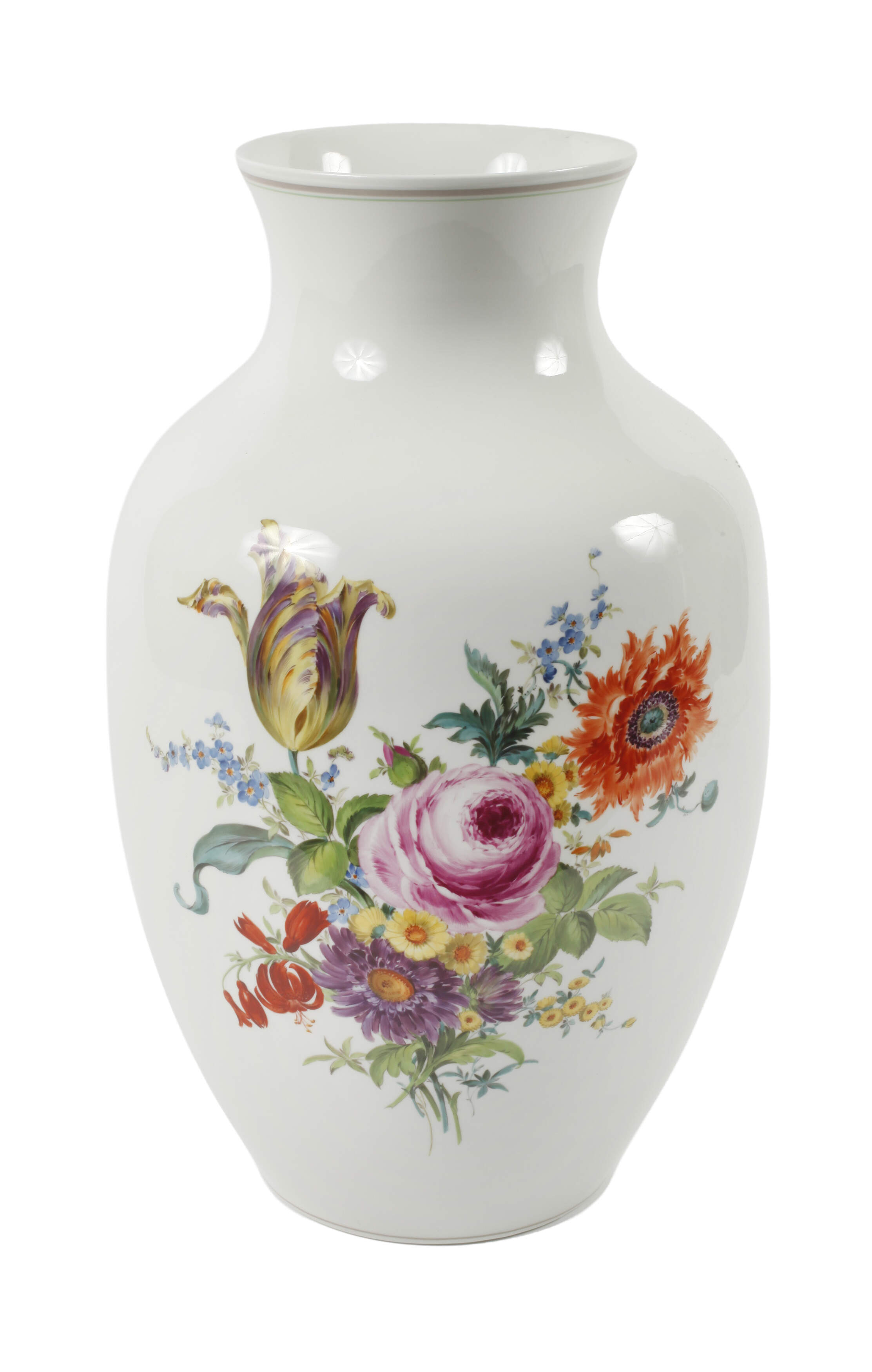 Meissen Bodenvase "Blumenbukett"