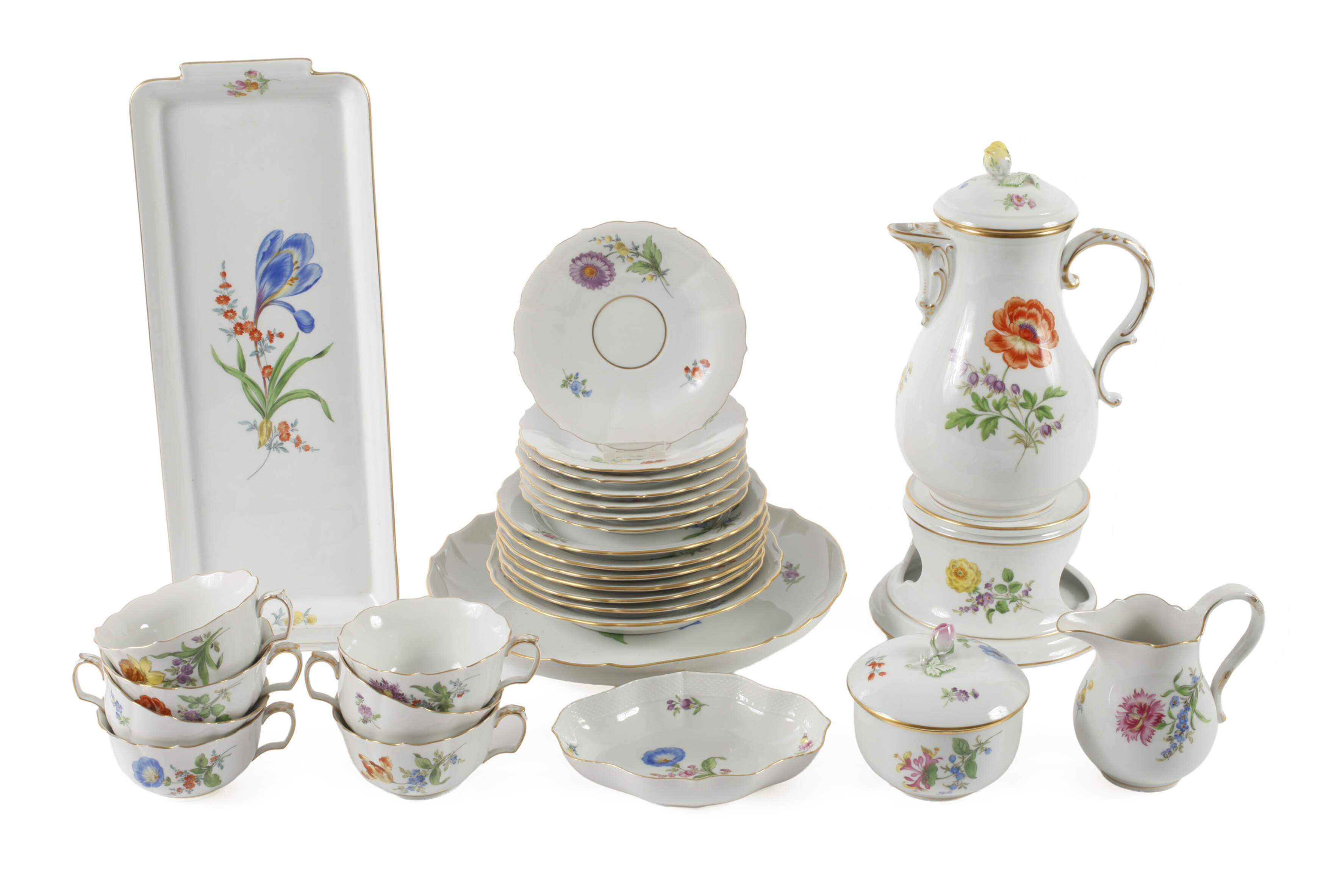 Meissen Kaffeeservice "Blume 2"