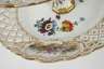 Meissen Etagere Blumen- und Watteaumalerei