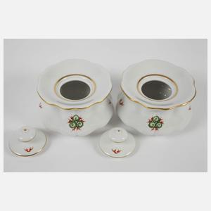 Meissen Schreibset "Grüner Mingdrache"