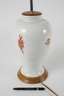 Meissen Tischlampe "Roter Mingdrache"