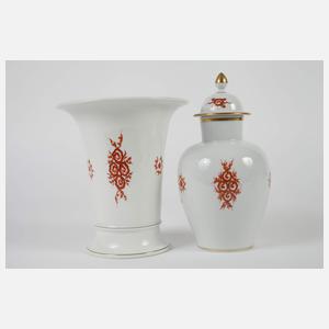 Meissen Konvolut Zierporzellan "Mingdrache"