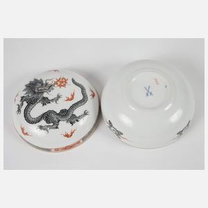 Meissen Konvolut Zierporzellan "Mingdrache"