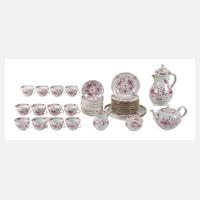 Meissen Kaffee-/Teeservice "Indisch purpur"111