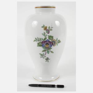 Meissen große Deckelvase "Indischmalerei"