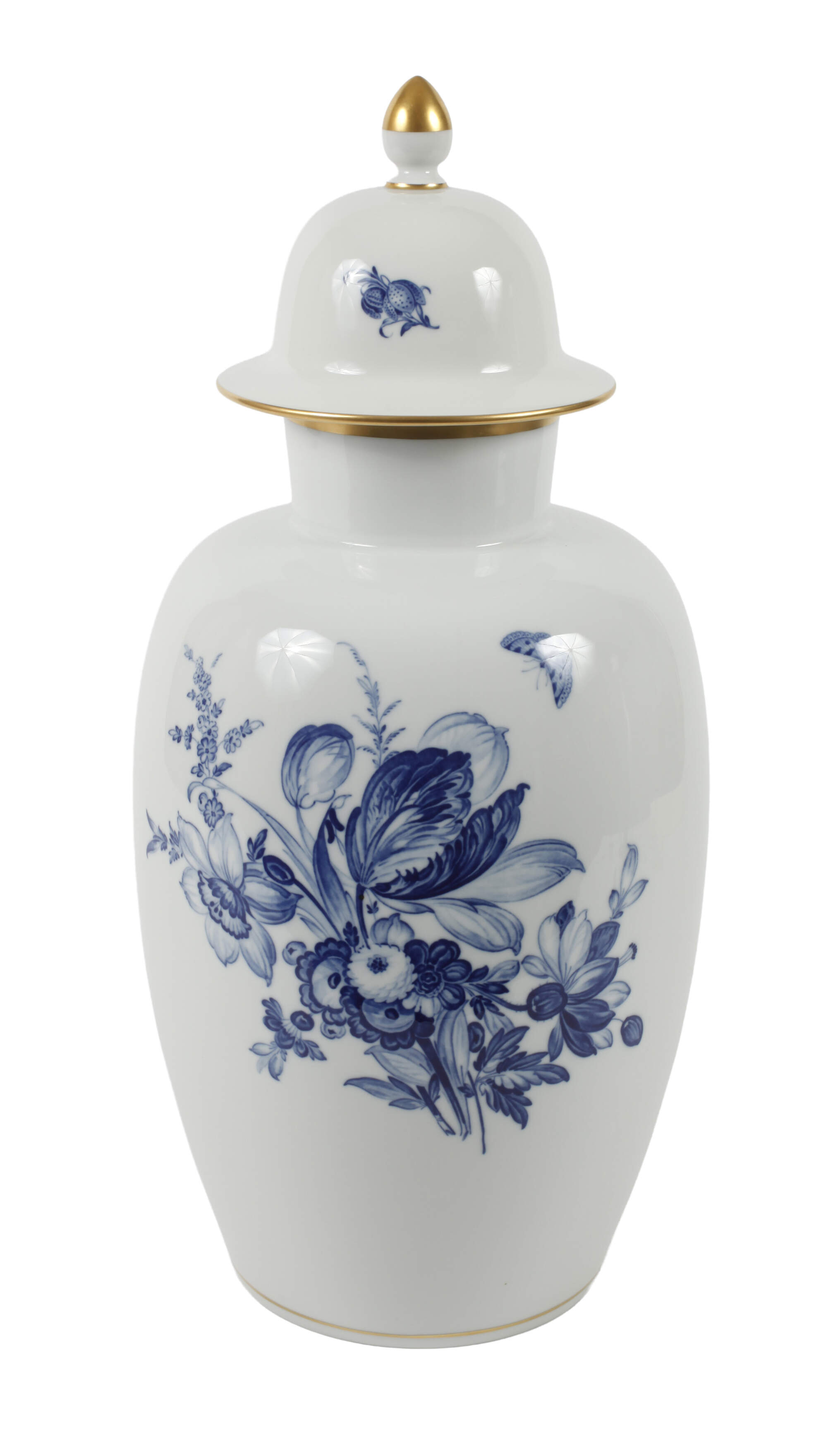 Meissen Bodenvase "Blaue Blume"