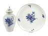 Meissen zwei Teile "Blaue Blume/Goldgräser"