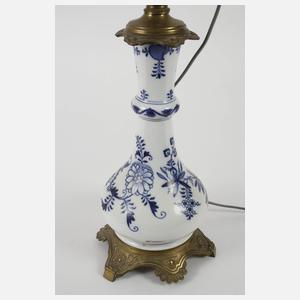 Meissen Lampenfuß "Zwiebelmuster"