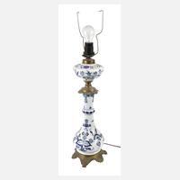 Meissen Lampenfuß "Zwiebelmuster"111
