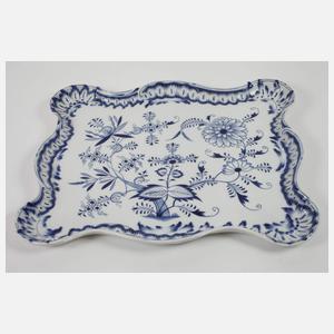 Meissen großes Tablett "Zwiebelmuster"
