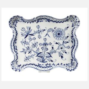 Meissen großes Tablett "Zwiebelmuster"
