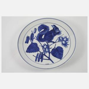Meissen drei Wandteller Tiermotive
