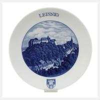 Meissen Ansichtenteller "Leisnig"111