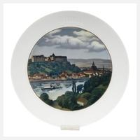 Meissen Ansichtenteller "Pirna"111