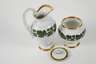 Meissen Kaffeeservice Weinlaubdekor mit Gold
