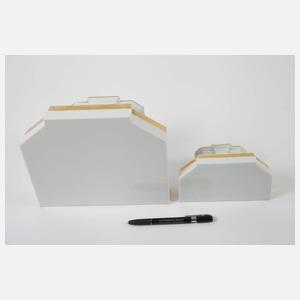 Meissen fünfteiliges Set Wandkonsolen