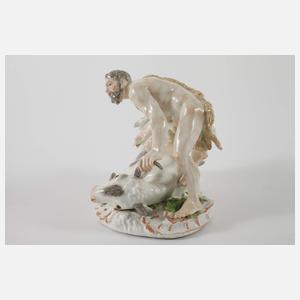 Meissen "Herkules mit Acheloos als Stier"