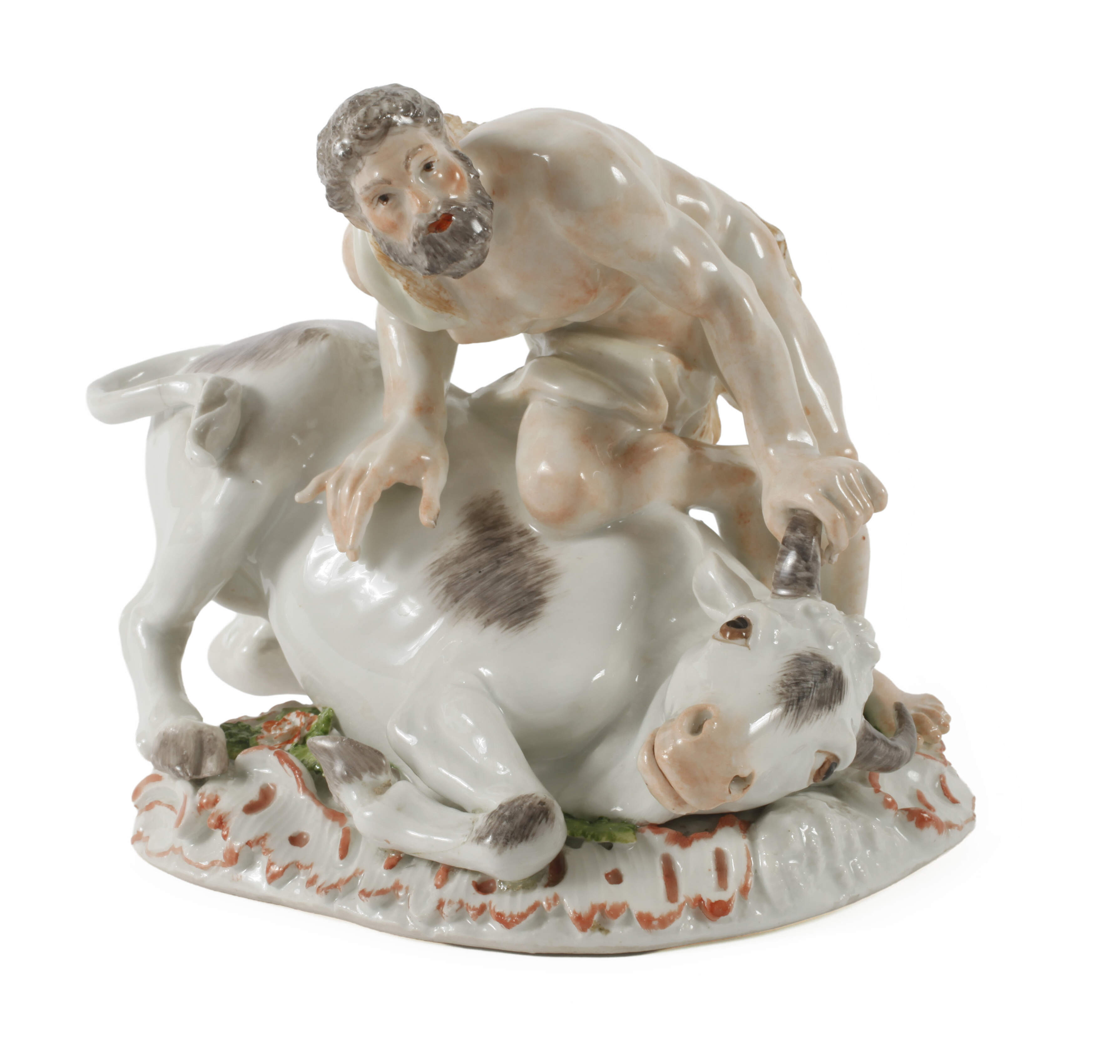 Meissen "Herkules mit Acheloos als Stier"