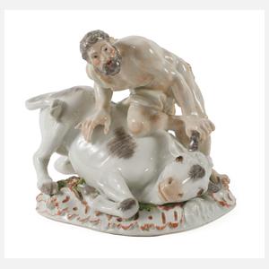 Meissen "Herkules mit Acheloos als Stier"