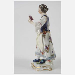 Meissen "Sängerin" aus der "Galanten Kapelle"