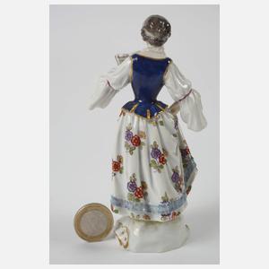Meissen "Sängerin" aus der "Galanten Kapelle"