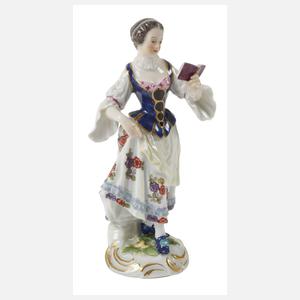 Meissen "Sängerin" aus der "Galanten Kapelle"