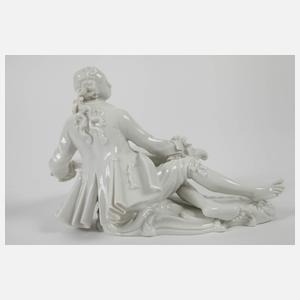 Meissen Paar figürliche Gewürzschalen