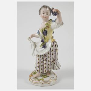 Meissen "Gärtnerkind mit Weintrauben"
