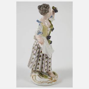 Meissen "Gärtnerkind mit Weintrauben"