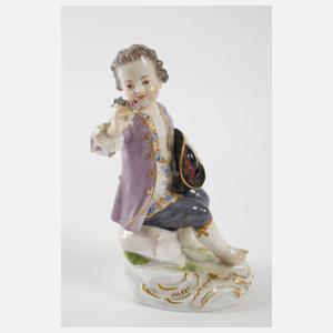Meissen "Gärtnerkind mit Blumen im Hut"