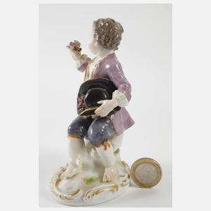 Meissen "Gärtnerkind mit Blumen im Hut"