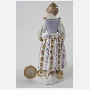 Meissen "Gärtnerkind mit Blumenkorb"