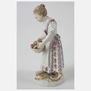 Meissen "Gärtnerkind mit Blumenkorb"
