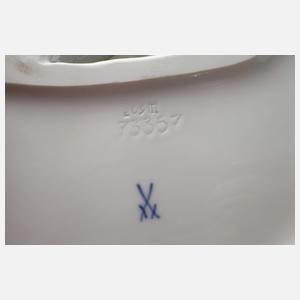 Meissen Wandplastik "Kahnfahrt"